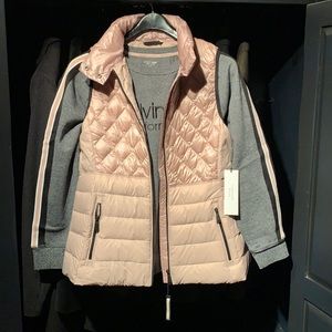 Calvin Klein Performance vest and fleece